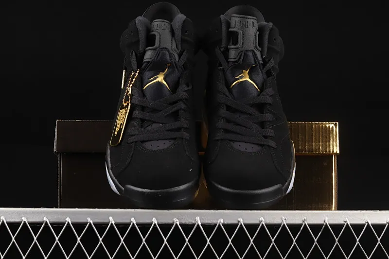 All Categories Air Jordan Jordan Series Basketball Shoes Air Jordan 6 Air Jordan 6 "DMP" AJ6 Joe 6 Black Gold Men's Cultural Basketball Shoes CT4954-007